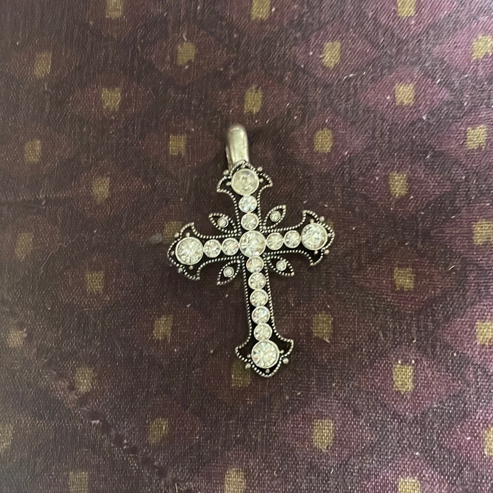 Diamond Cross pendant